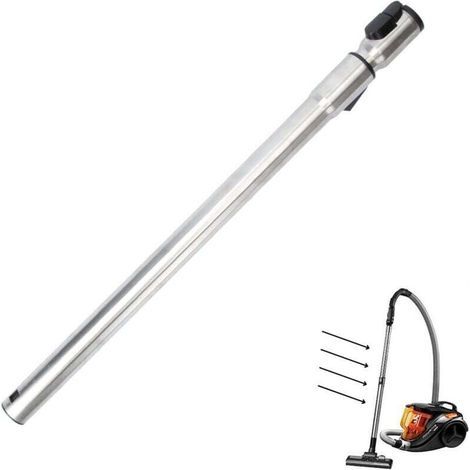 Universelles 35-mm-Teleskopverlängerungsrohr, kompatibel mit Miele Staubsaugern der Serien S6210, S8, C1, C2 und C3 (1/5)
