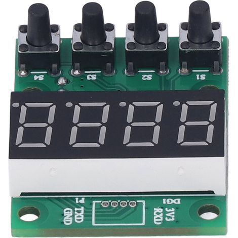 WSLED4 PLC-Parameter-Digitalanzeigemodul, industrieller LED-Röhren-Controller DC 3,5–5 V (1/5)