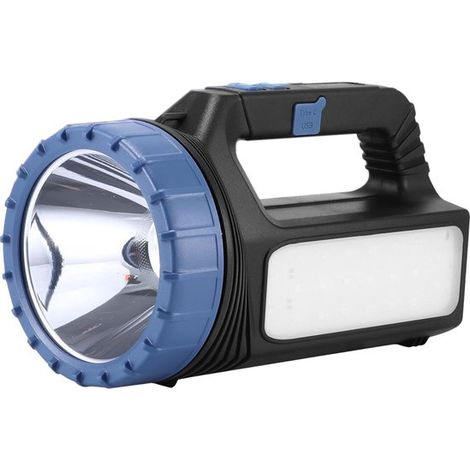 Lampe torche LED - Projecteur LED - Lampe de camping - Kit de secours - Lampe de camping - Lampe de tente - Projecteur puissant - 400 lumens - 2400 mAh - Lampe de camping (1/4)