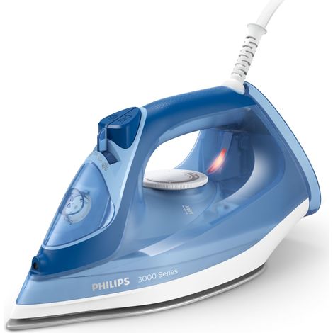 Philips Series 3000 Dampfbügeleisen Blau und Weiß (1/3)