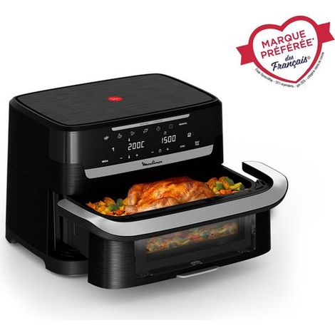 Friggitrice ad aria calda - MOULINEX - EZ9278F0 Ever Fry Dual Flex - 9 L - Due cestelli indipendenti - 7 programmi (1/5)