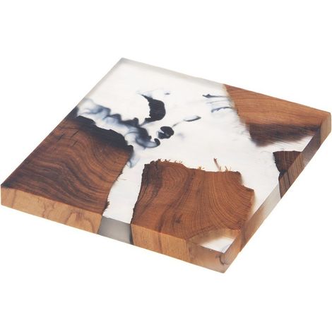 Posavasos de madera RÍO 8x8 cm (1/5)