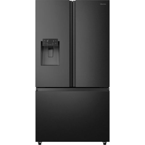 Hisense – Réfrigérateur américain 3 portes – Capacité 612 L – Dégivrage automatique – Technologie No Frost – Classe énergétique E – Distributeur d'eau