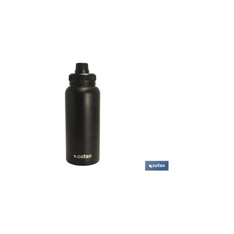 Borraccia per sport estremi nera 550ml
