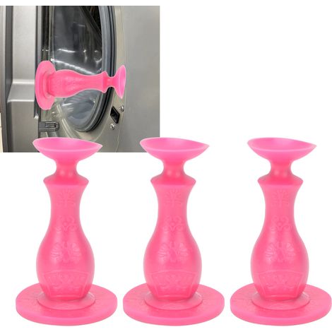 Le support de porte pour machine à laver assure une bonne circulation de l'air et prévient les mauvaises odeurs. Support de porte pour machine à laver, support de téléphone, fixation anti-collision po (1/5)