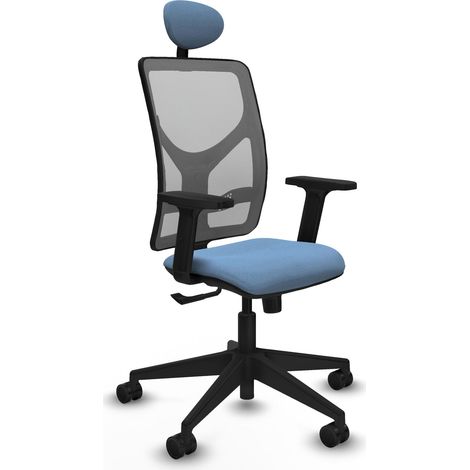 Sedia da ufficio piqueras y crespo Motilla nero regolabile confortevole (1/2)