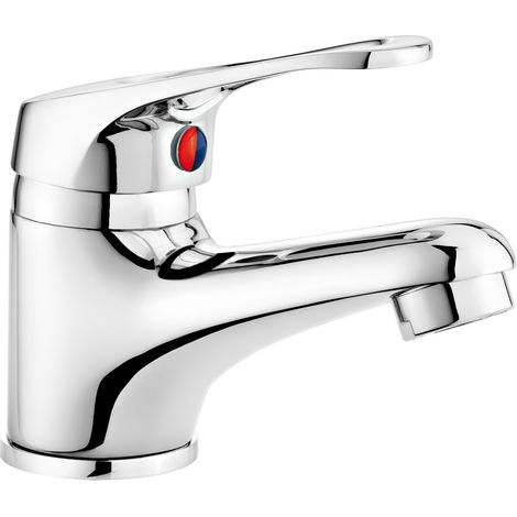 Deante Mitigeur lavabo chrome hauteur 9,1 cm