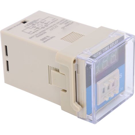 Relais temporisé numérique LED réglable cycle délai 0.1s-99.9s ATS48A-20DC24V (1/5)