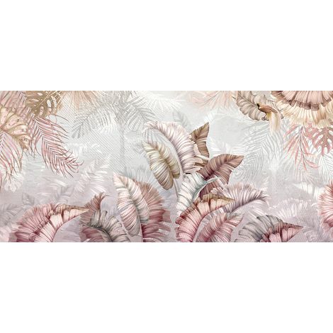 Papier peint panoramique - Plantes Tropicales - 130 cm x 59 cm (1/2)