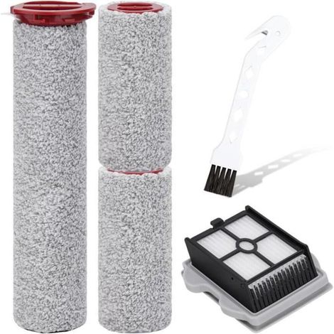 Rouleau brosse de remplacement pour Roborock Dyad Pro et Combo, lot complet avec 3 brosses, filtre et nettoyeur intégré (1/5)