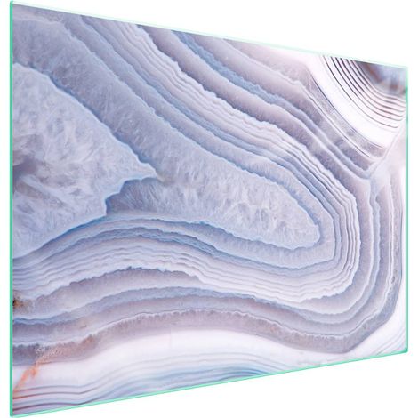 Protection de plaque de cuisson en verre effet marbre 70x52 (1/5)