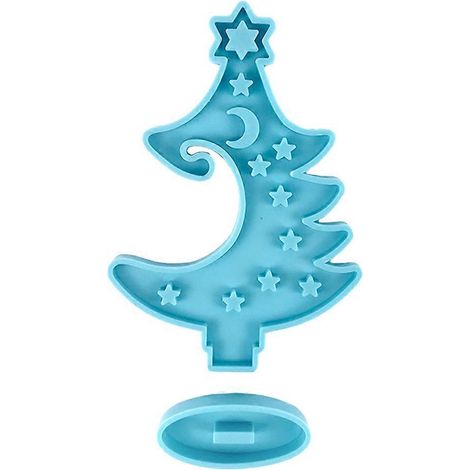 Moule en silicone époxy pour sapin de Noël à assembler soi-même (1/4)