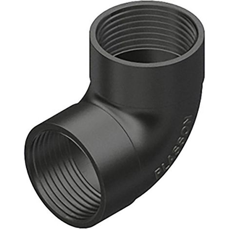 90° Winkel Innengewinde Polypropylen 1"
