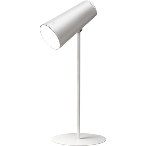 Lampe bureau LED rechargeable chevet tactile 3 températures couleur rotation 360° magnétique amovible chambre bureau (1/5)