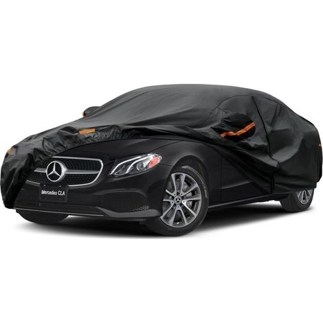 Autoplane Wasserdicht für Mercedes Benz CLA (2013-2025) 7-Schicht Vollgarage mit Reflektoren (1/5)