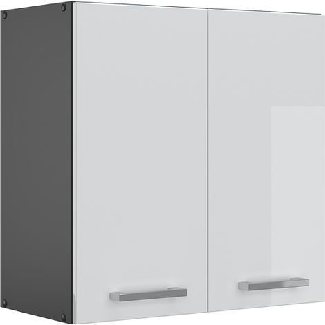 Pensile da cucina R-Line, Bianco lucido, 60 cm, Vicco
