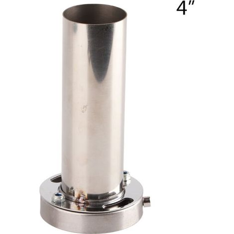 Silencieux d'échappement de voiture Suuonee, silencieux rond réglable et détachable, bon pour votre santé [4 pouces]. (1/5)