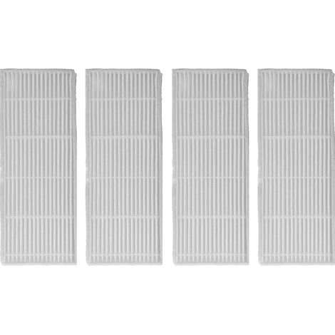 Remplacement du noyau de filtre, pices d'aspirateur 4 pices remplacement de noyau de filtre pour aspirateur robotique Lefant M210 M210S M210B M213 (1/5)