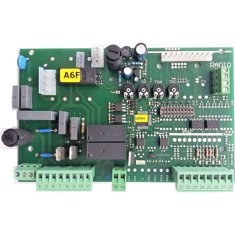 Carte d'unité de commande pour 2 moteurs 230v A6F, pièce de rechange originale NICE SPSB059DEF