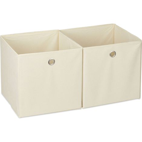 Aufbewahrungsbox aus stoff 2 schubladen 8831089