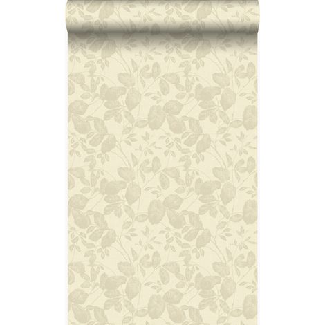 papier peint feuilles beige - Origin Wallcoverings (1/5)