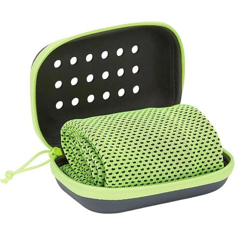Serviettes De Refroidissement (90 X 30 Cm), Serviette RafraîChissante à SéChage Rapide, Serviette De Fitness, Serviette De Sport, De Golf, De Yoga, De Refroidissement pour Le Cou Et Le (1/5)