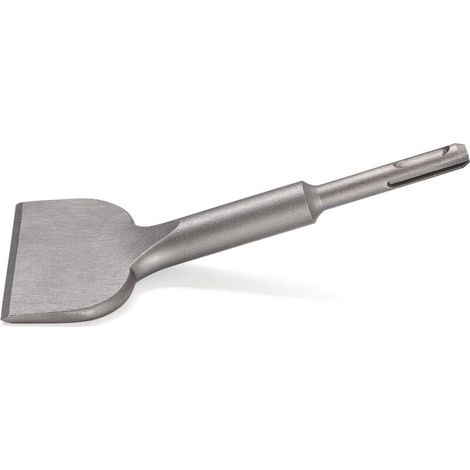 Burin SDS PLUS Carrelage, 165mm x 75mm Série d'élargissement de Haute Qualité, Ciseau à Tuiles Courbé Ciselé pour la Céramique et Les Carreaux de Sol (1/4)