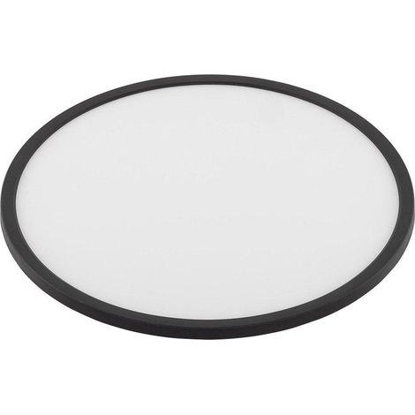 tk-lighting AQUA plafoniera incassata nera 30 cm LED