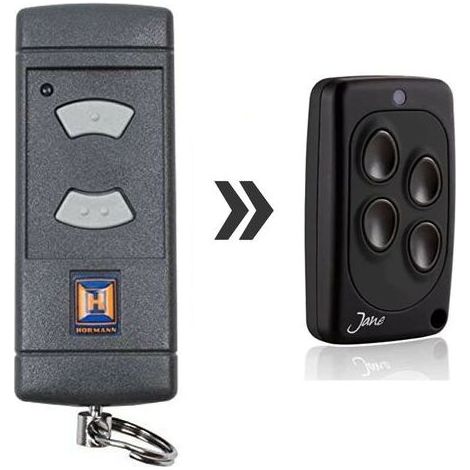 Télécommande compatible HÖRMANN HSM4 HS4 HSE2 – Fréquence 40,685 MHz – 4 canaux pour motorisations – Boîtier antidérapant - 685MHZ (1/2)