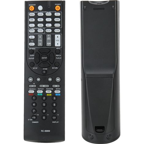 Ersatzfernbedienung RC-898M für ONKYO TX NR646, TX NR747 und TX NR545 Fernsehgeräte (1/5)