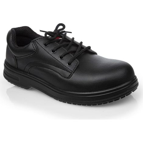 Chaussures de Sécurité Basix Noires - Slipbuster Footwear (1/5)