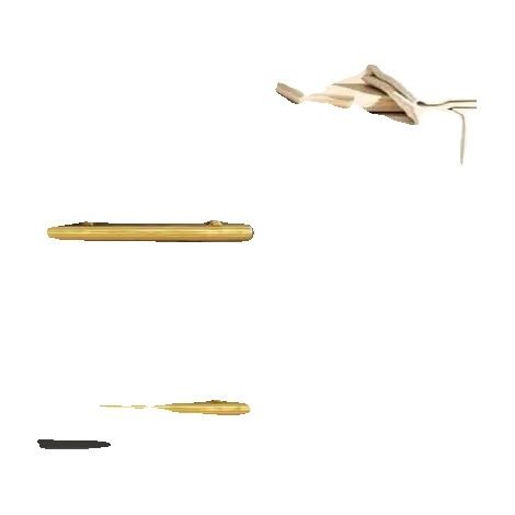 Maniglie per mobili, acciaio inox, facile installazione, oro (1/2)