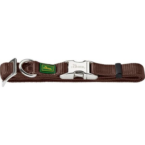 Collar para Perro Hunter Alu-Strong Marrón Talla S (30-45 cm)