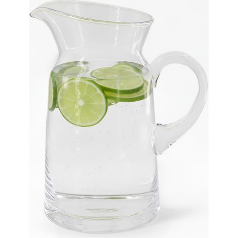 Jarra de agua de cristal de 1,5 L, elegante, de cristal transparente duka (1/3)