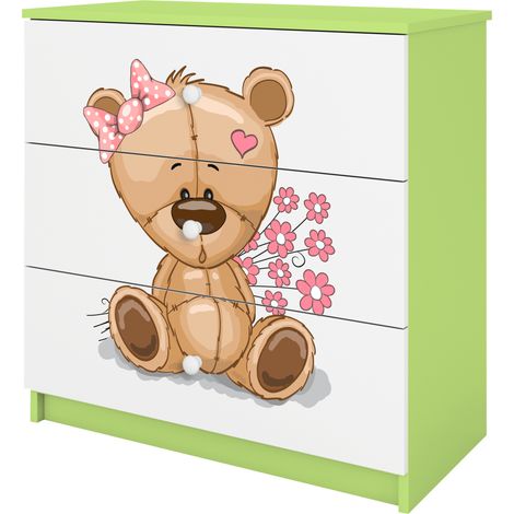 Kinderkommode Babydreams Grün (1/5)
