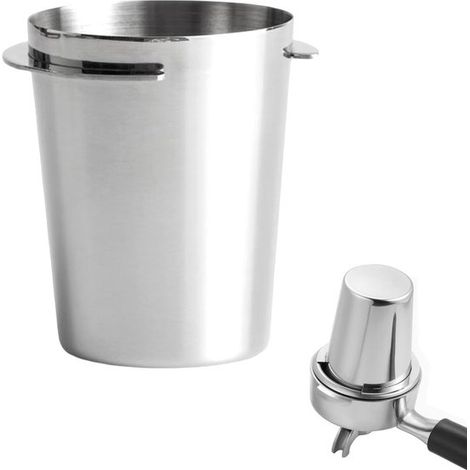 58 mm Messbecher - Espresso-Messbecher für 58 mm Barista-Siebträger - Zubehör für Espressomaschinen - geeignet für Baristas - zu Hause und in Cafés. (1/5)