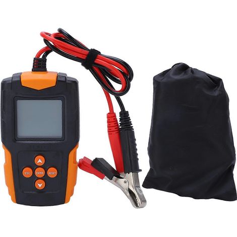 Intelligenter Batterietester mit akustischem Alarm, tragbarer Digitalanzeige, Batterieprüfer, Kaltstartstrom-Widerstandsmessung