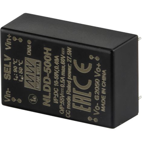 MW Mean Well NLDD-1050H DC/DC-Wandler 6 V 1.05 A Inhalt 1 St.