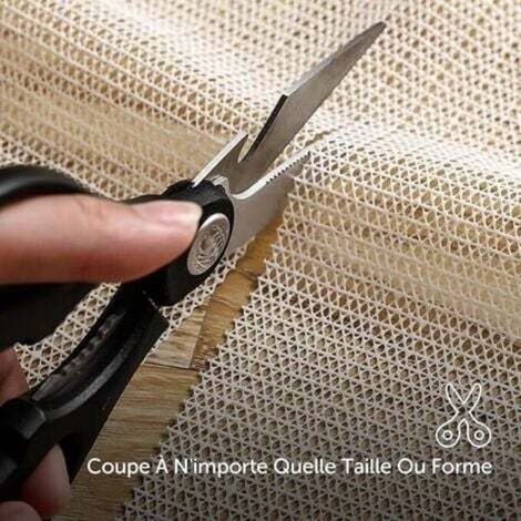 sous-Tapis Antidérapant 120x200 cm, Tapis Antidérapant Découpable Multifonctionnel pour Moquette Tiroirs Étagères Plateau (1/2)