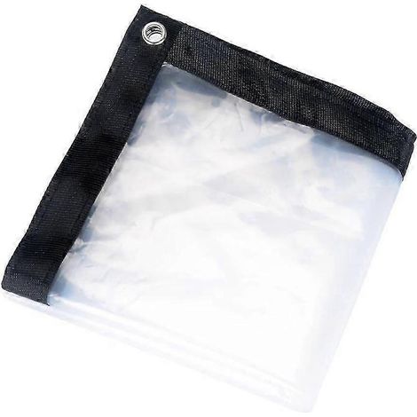 Pflanzenschutzhülle für den Außenbereich, Sonnenschutz, Windschutz, transparente Kunststoffabdeckung-1x1m (1/5)