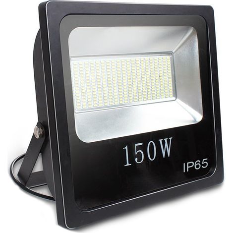 Proyector LED Blanco Frío 150W Interior/Exterior Extraplano (1/2)