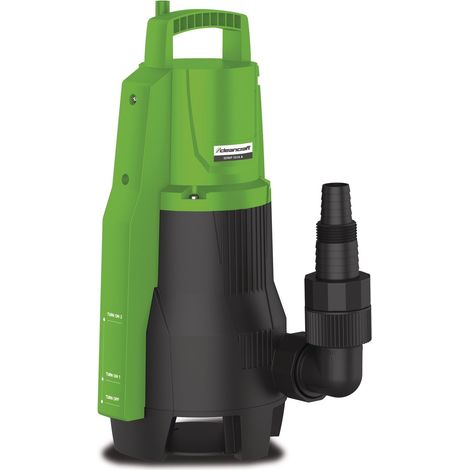 Pompe à eaux chargées - Boîtier plastique robuste - Capacité 13980 l/h - Taille de grain 30 mm - 0,75 kW 230 V Cleancraft SDWP 7514A