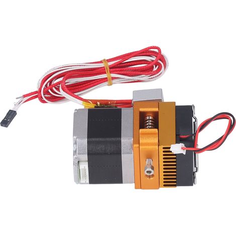 Kit d'extrudeuse MK8 en alliage d'aluminium, chauffage rapide 40W 12V, pièces d'imprimante 3D compatibles Prusa I3, tête d'extrusion haute performance. (1/5)