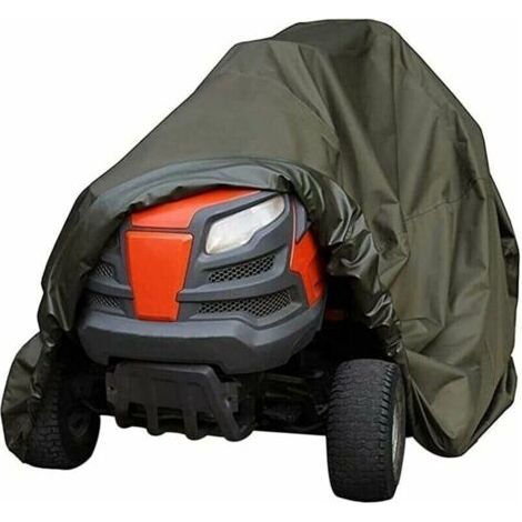 Housse de Tondeuse autoportée, imperméable, Robuste, Durable, résistante aux UV et à l'eau pour Tracteur de Jardin autoporté à l'intérieur et à l'extérieur Green 140x66x91CM (1/5)