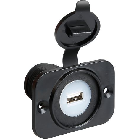 Ext-7, presa Usb, montaggio ad incasso, 12/24V (1/3)