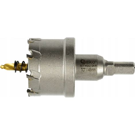 Scie trépan Geko g39688 45 mm carbure collier sécurité (1/2)