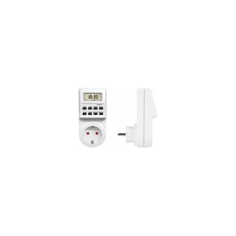 TM03 Interrupteur de contrôle de temps électronique intelligent Compteur d'énergie standard européen Compteur électronique de cuisine à domicile Prise de minuterie (1/5)