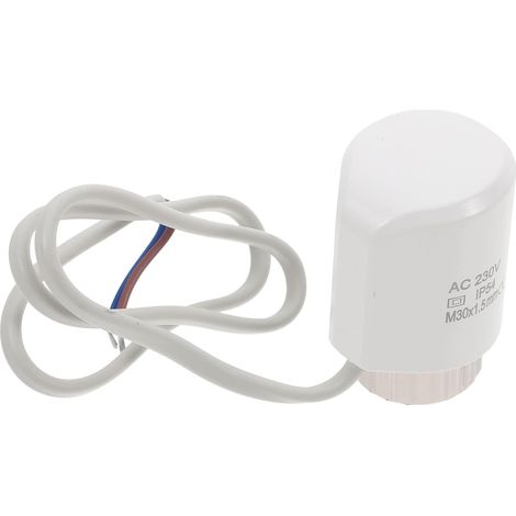 Actionneur Électrique de Vanne Thermostatique pour Chauffage Central Tête de Remplacement Résistante Chaleur Contrôle Précis pour Radiateurs et Sols Chauffants (1/5)