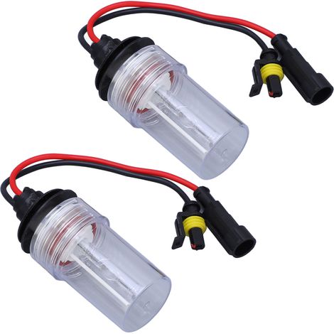 Lot de 2 ampoules H11 pour phares de voiture, 6000K, 100W, en plastique et verre, pour phares de voiture. Ampoules de rechange lumineuses pour phares de voiture. (1/5)