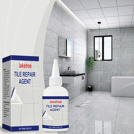 Mehrzweck-Fugenmörtel für Bad- und Küchenfliesen, schimmelhemmend und zur Reparatur von Fugen zwischen Bodenfliesen – 100 ml -- BIEMMEDUE (1/5)